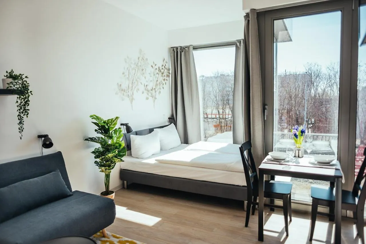 The Rix Studios & Suites Near Sbahn Neukolln Berlin Daire